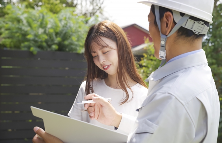 担当者の対応と提案力
