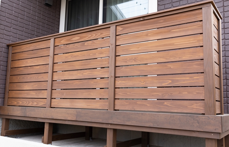 ウッドデッキ・テラス設置：約2日〜5日