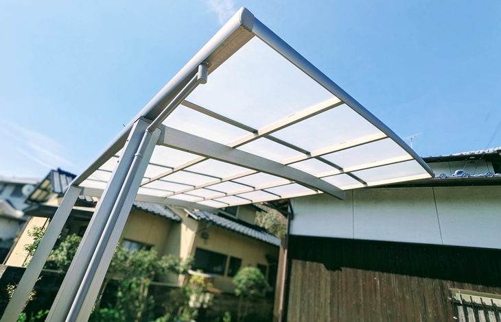 柱の内部に水が溜まって腐食の原因