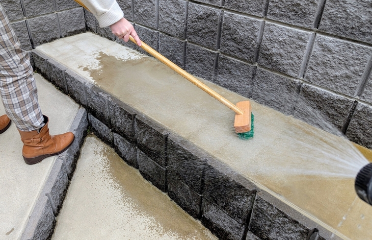 綺麗な玄関アプローチを維持するには