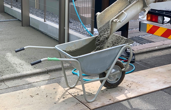 工事中の作業スペースの問題