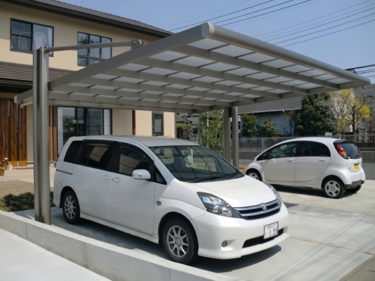 前橋市 N様邸 カーポート・駐車場事例